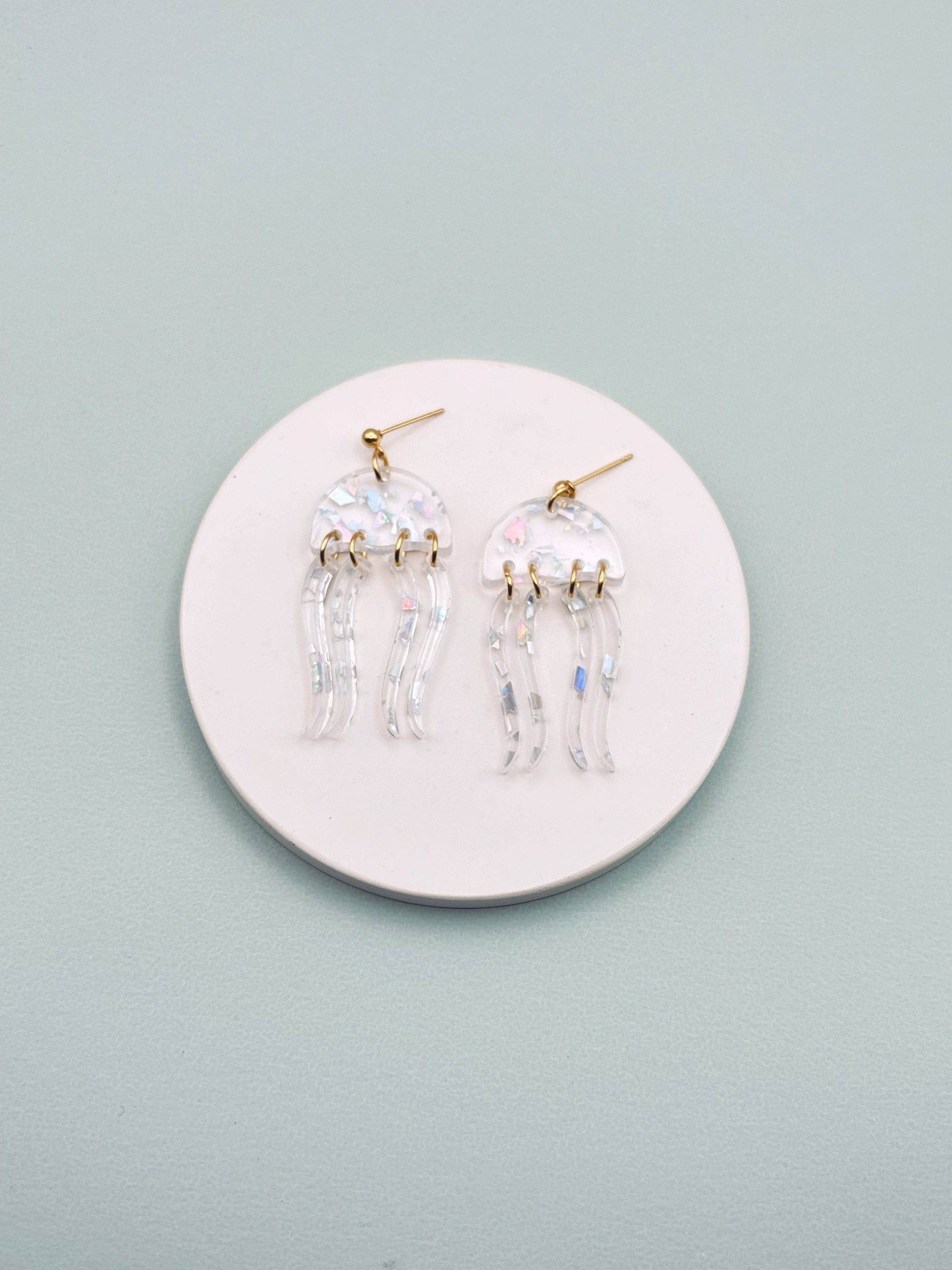 Boucles d'oreilles Méduses