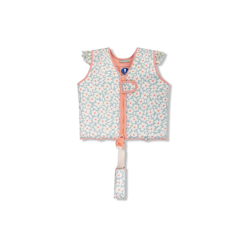 Gilet de sauvetage vert flowers 3-6 ans