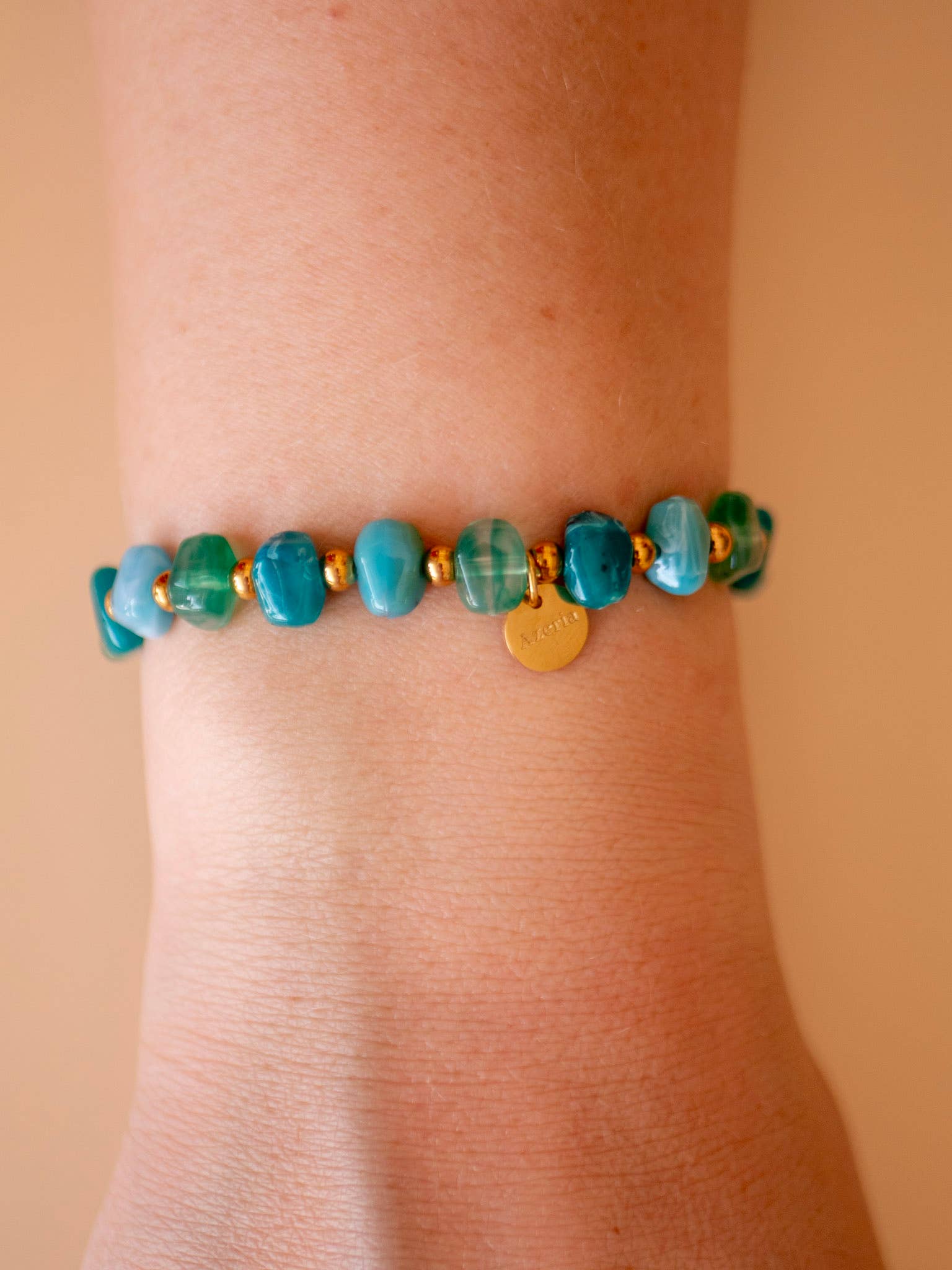 Bracelet Erel - Azeria - Acier Inoxydable: Rose