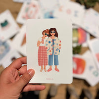 Carte Postale / Card "Best friends"