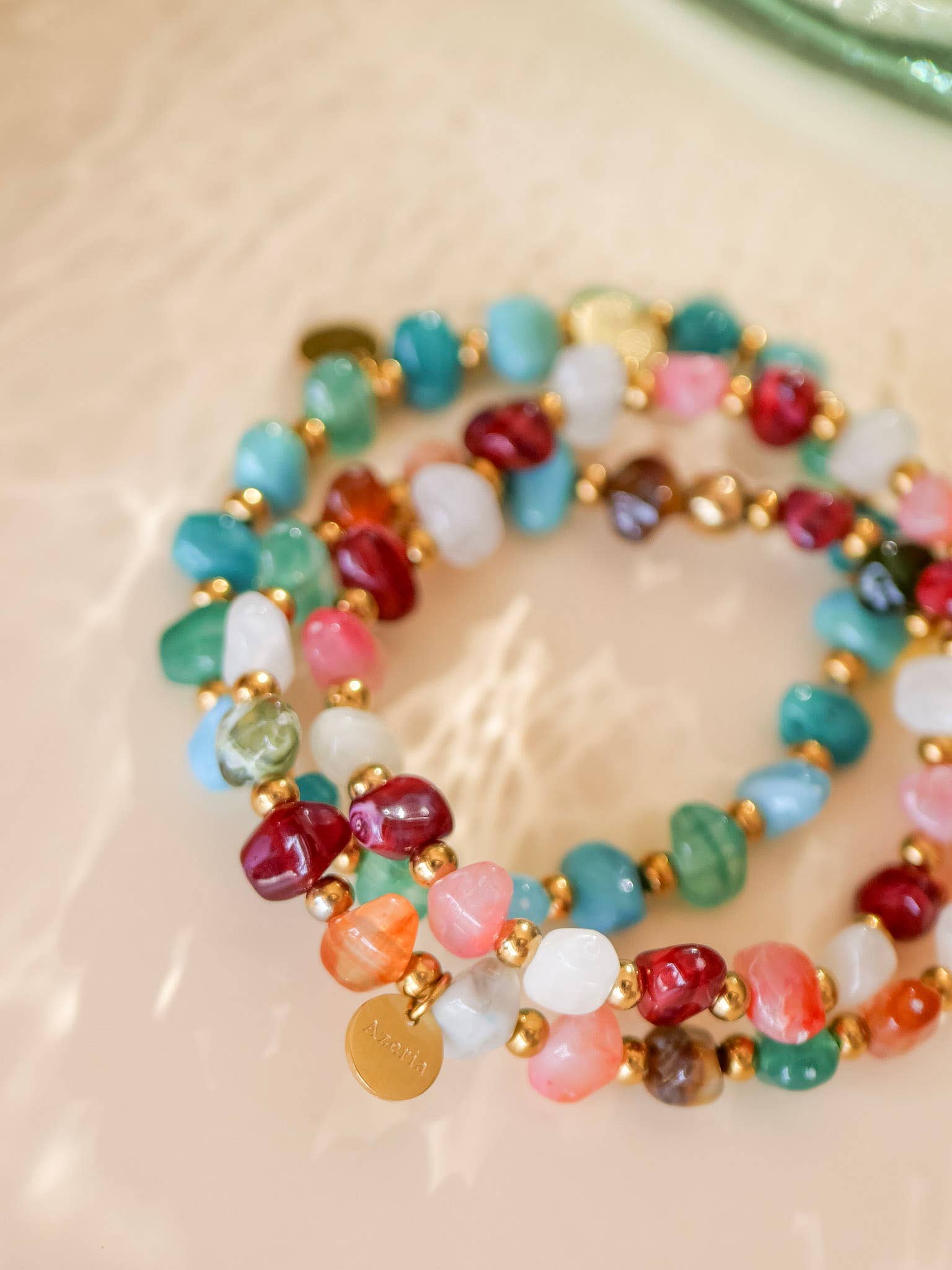 Bracelet Erel - Azeria - Acier Inoxydable: Turquoise