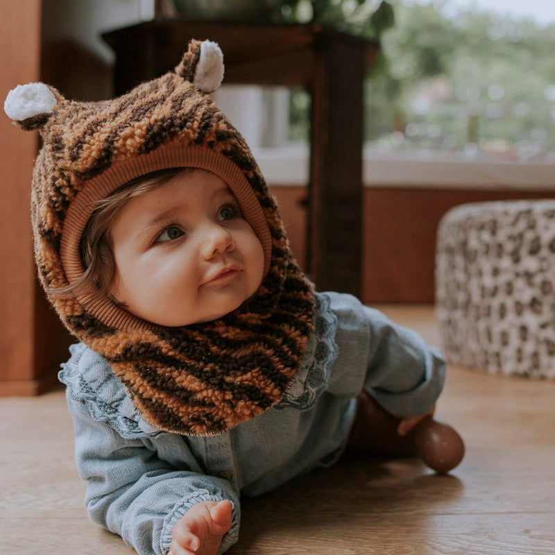 Cagoule tigre: 1 : taille 2-4 ans