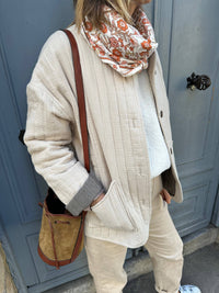 Foulard Adulte Delhi Brique