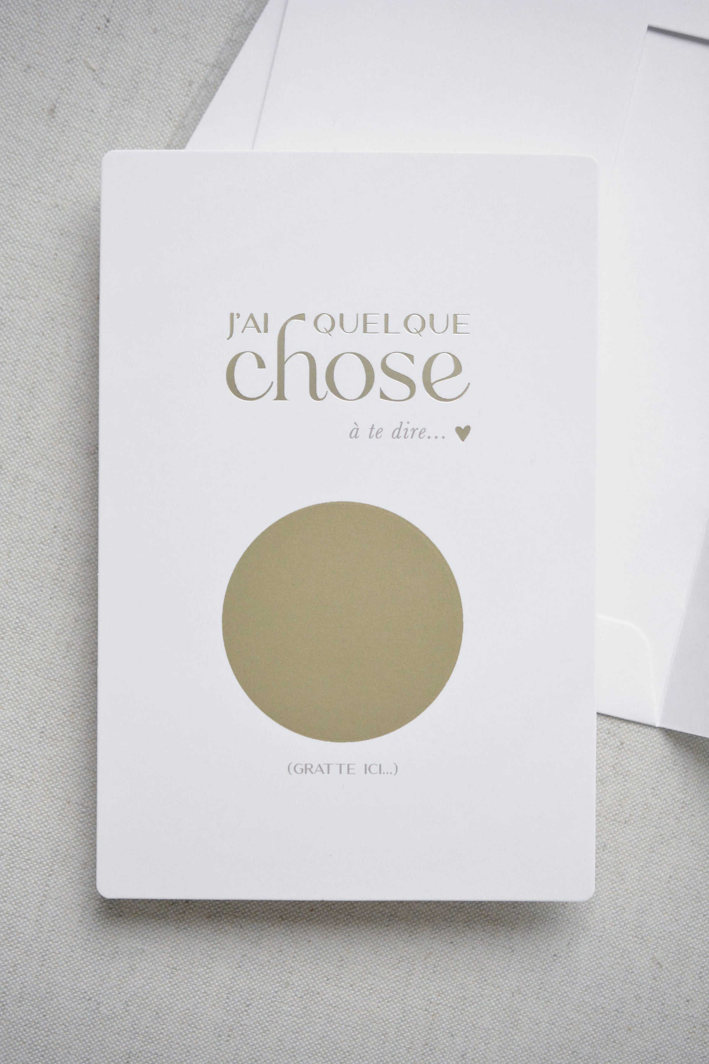 Cartes annonces à gratter: Marraine