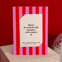 Carte à semer MERCI - Différents modèles