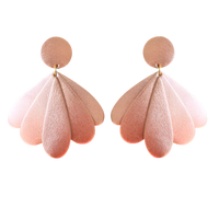 Boucles d'oreilles en cuir Jackie  5 coloris