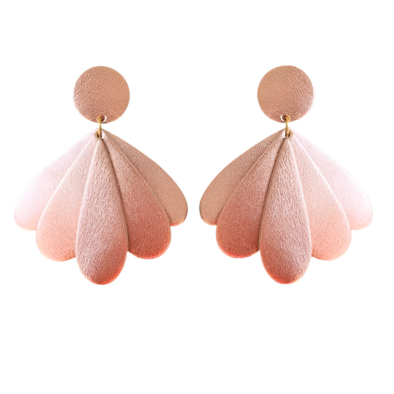 Boucles d'oreilles en cuir Jackie  5 coloris