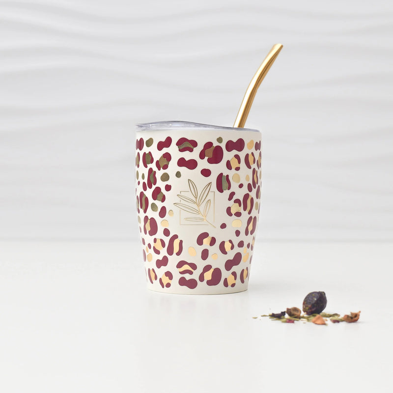 Calebasse isotherme 25cl & sa Bombilla (format voyage)