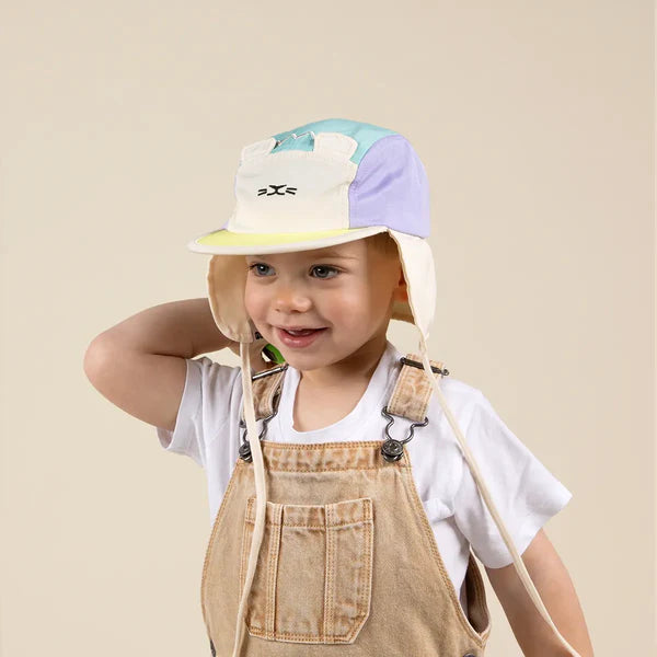 Casquette Camper Lion Vert Violet Jaune
