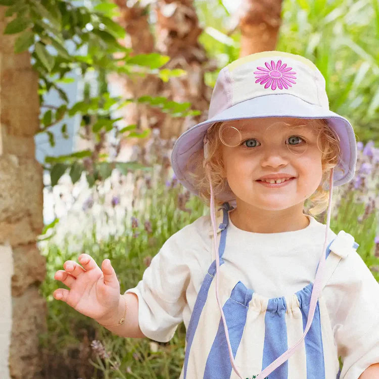 Chapeau Camper anti-uv Fleur