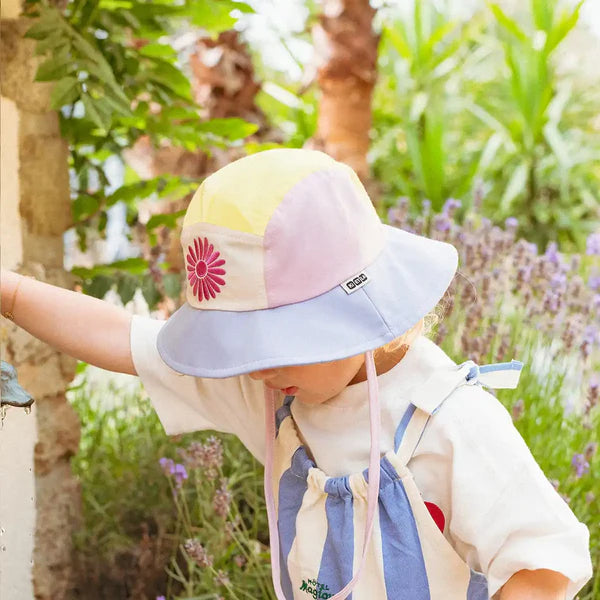 Chapeau Camper anti-uv Fleur