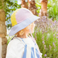 Chapeau Camper anti-uv Fleur
