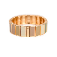 Bracelet rectangle serti Balade