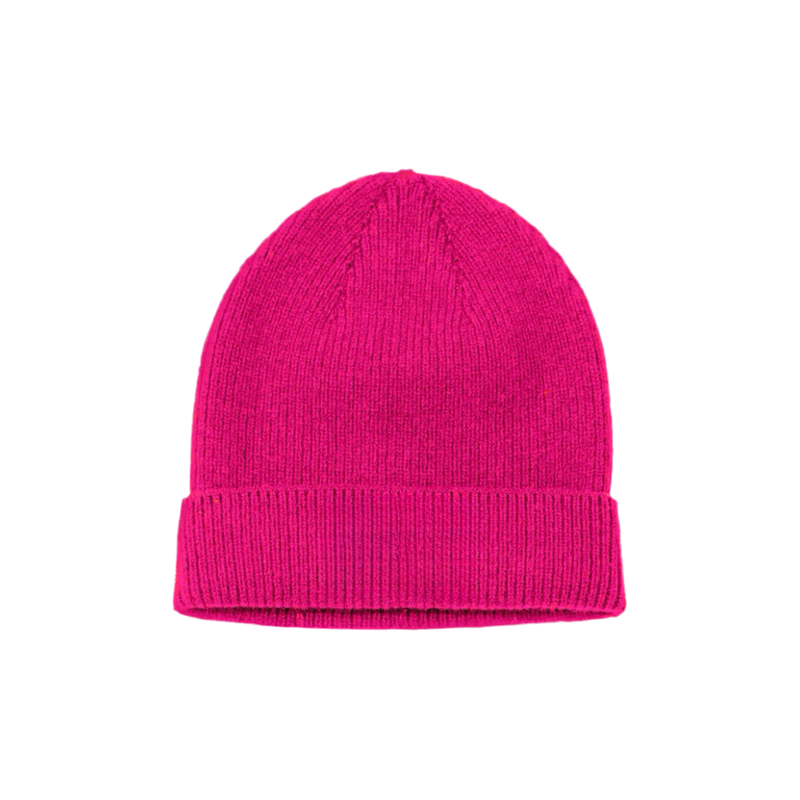 Bonnet grand bé fushia