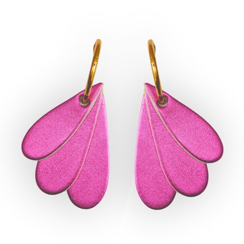 Boucles d'oreilles Créoles Écume
