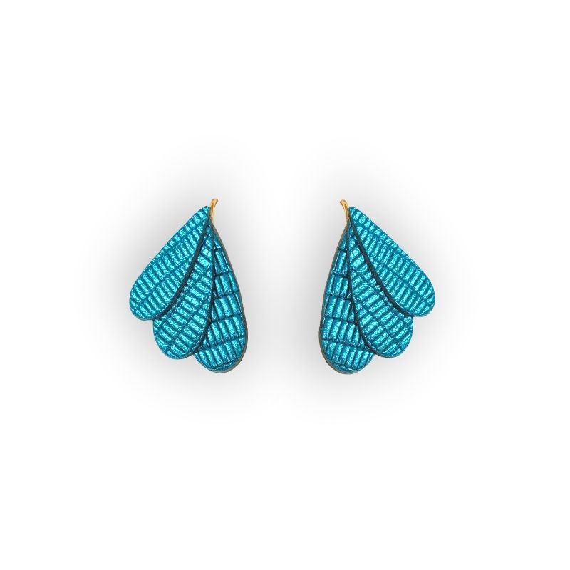 Boucles d'oreilles Écume dormeuse