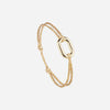 Bracelet Médaillon 16mm Or