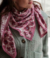 Grand foulard Indien - Posy Dahlia