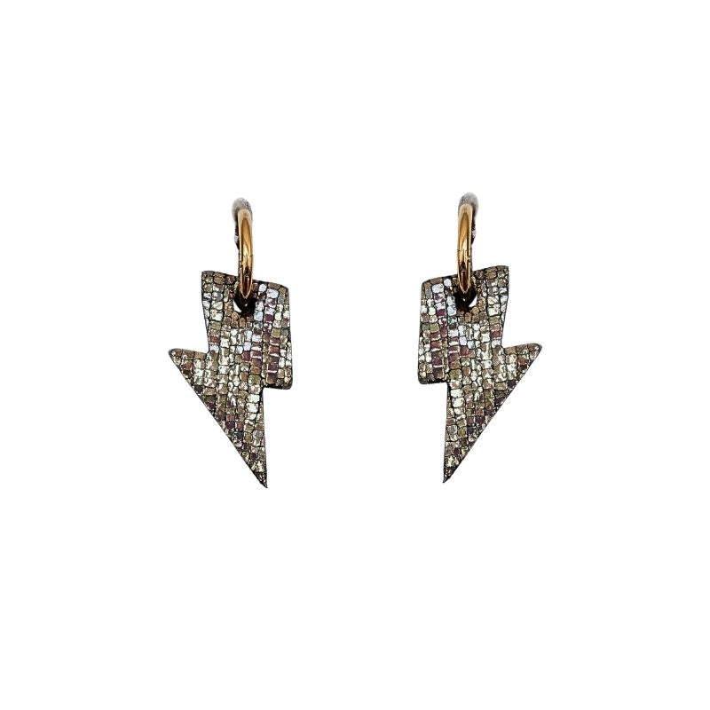 Boucles d'oreilles Créoles Flash