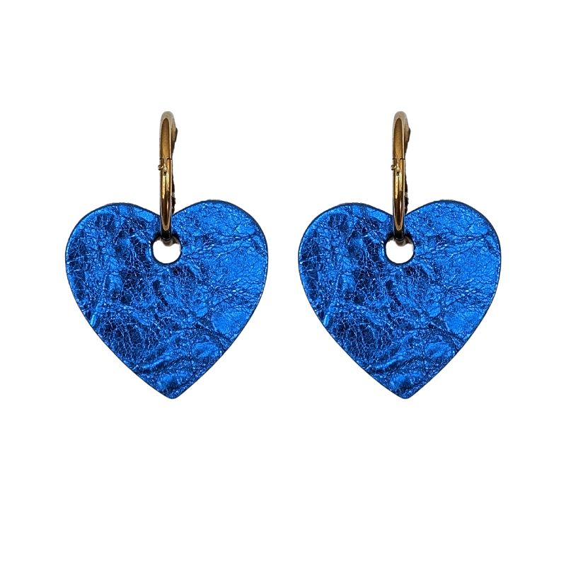 Boucles d'oreilles Créoles Big Coeur