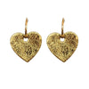 Boucles d'oreilles Créoles Big Coeur