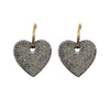 Boucles d'oreilles Créoles Big Coeur