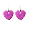 Boucles d'oreilles Créoles Big Coeur