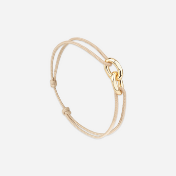 Bracelet Médaillon "Union" 16 mm plaqué or