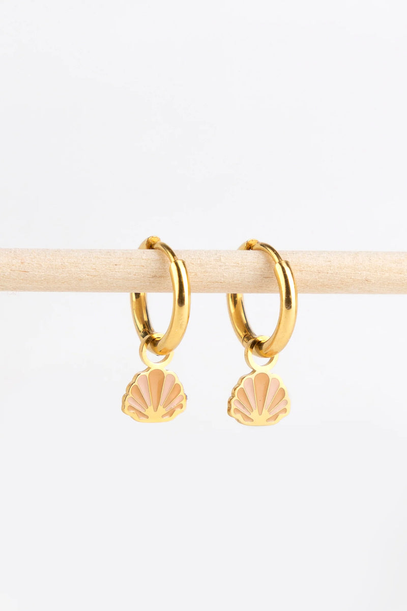 Solo charm enfant - Coquillage Doré