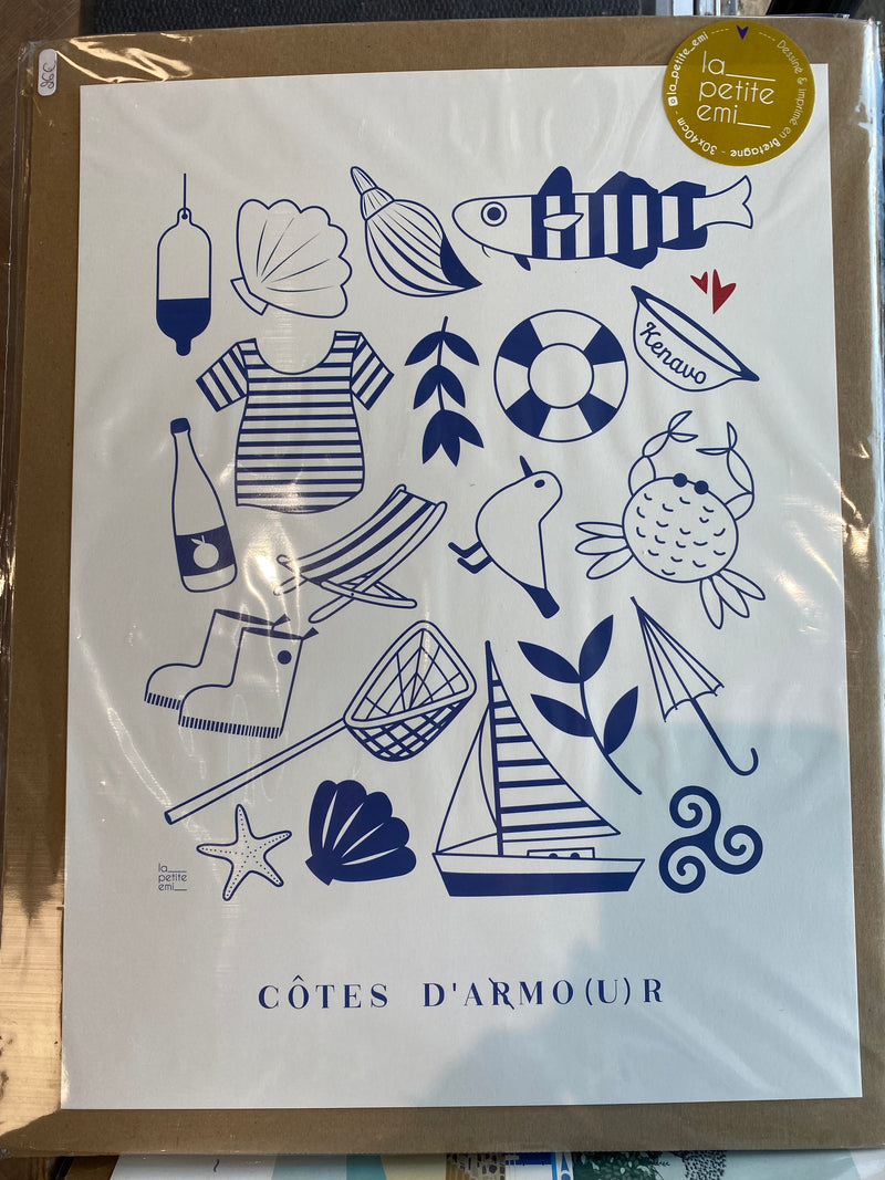 Illustration « Côtes d'Armour »
