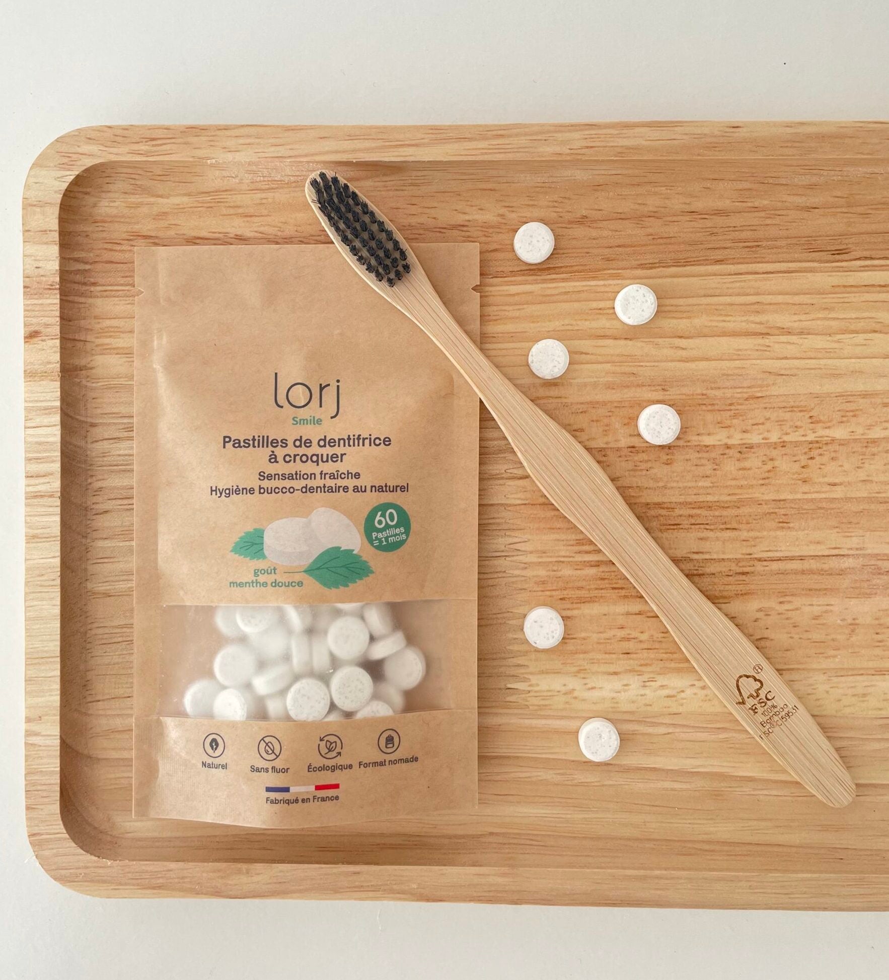 Pastille dentifrices