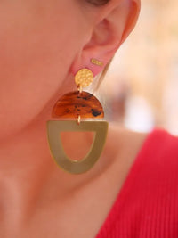 Boucle d'oreilles Oliv