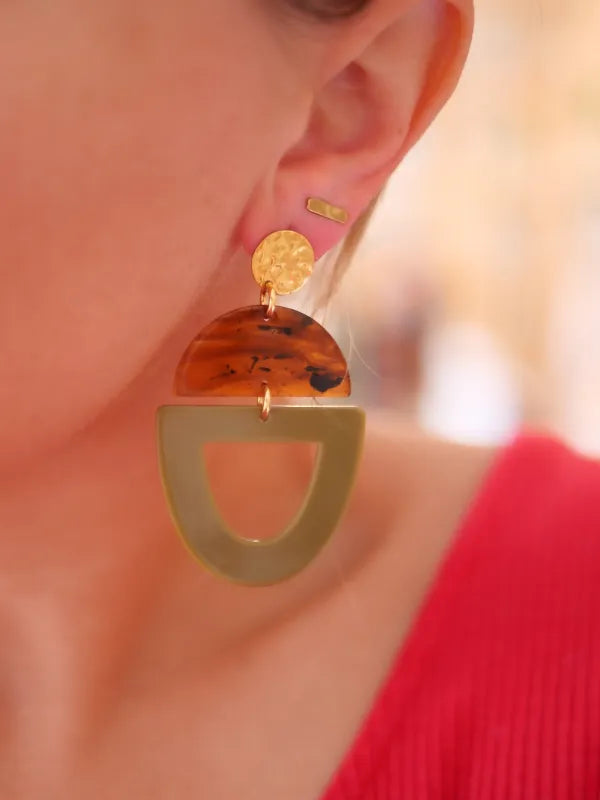 Boucle d'oreilles Oliv