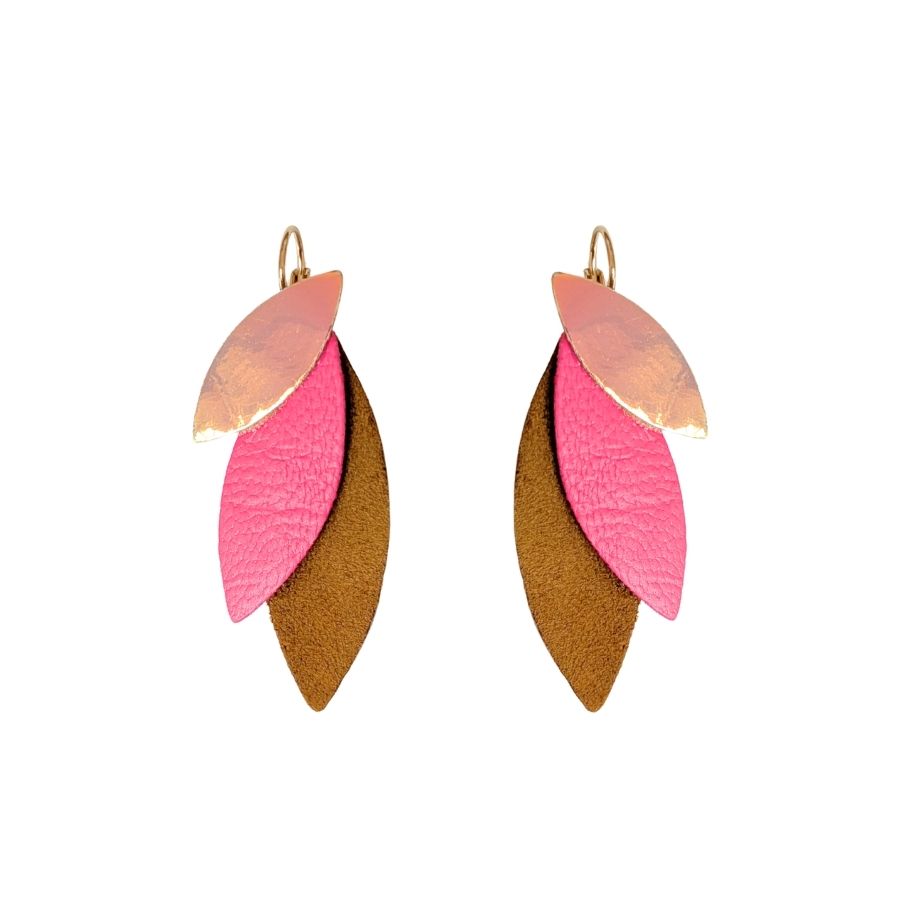 Boucles d'oreilles Trio Josefine / Josefa dormeuses