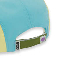 Casquette 5 panel Bleu Arc-en-ciel