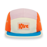 Casquette 5 panel Rose Love