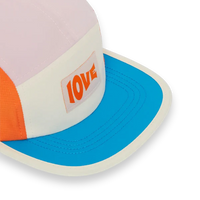 Casquette 5 panel Rose Love