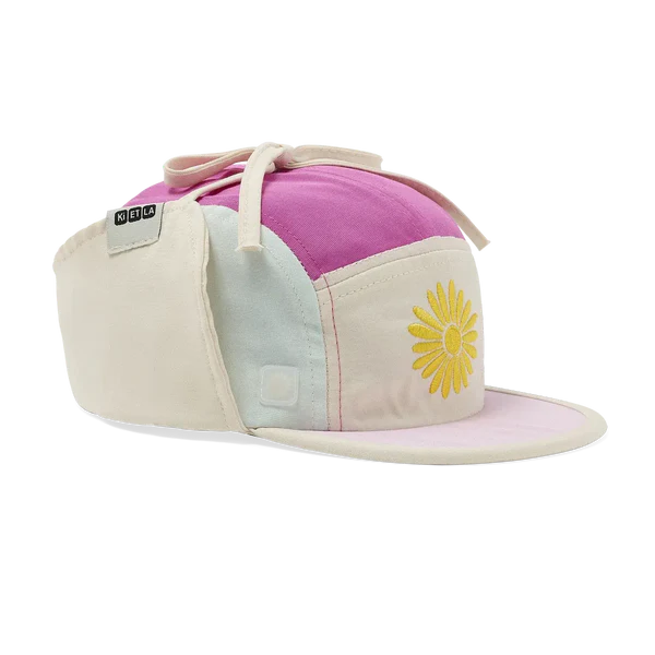 Casquette Camper Fleur Fushia Vert Rose