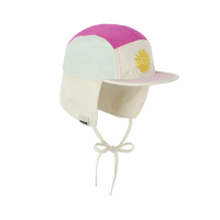 Casquette Camper Fleur Fushia Vert Rose