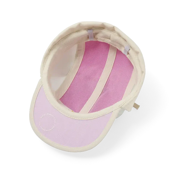 Casquette Camper Fleur Fushia Vert Rose