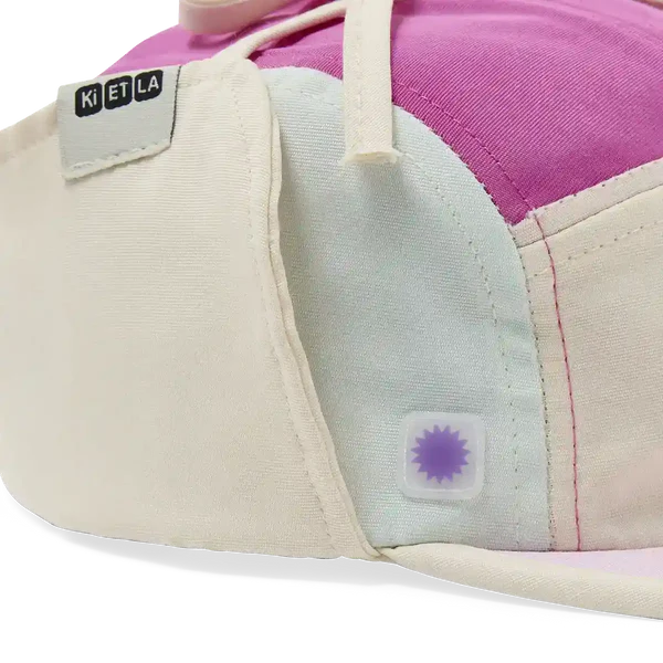Casquette Camper Fleur Fushia Vert Rose
