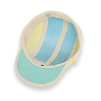 Casquette Camper anti-uv Ourson (bleu jaune vert)