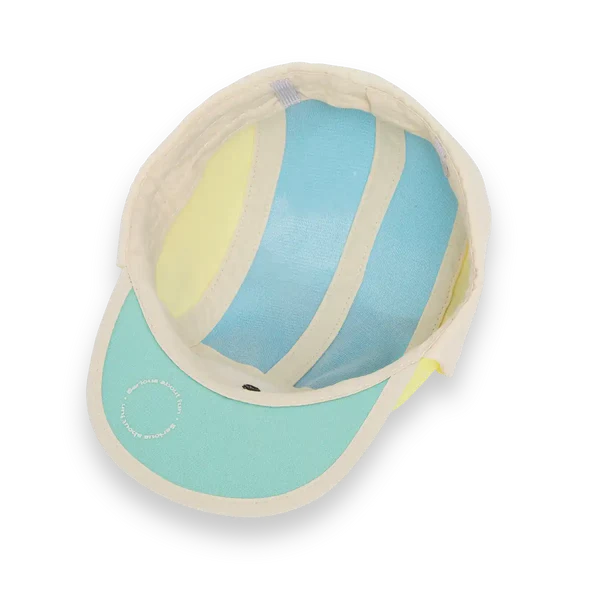 Casquette Camper anti-uv Ourson (bleu jaune vert)