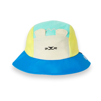 Chapeau Camper anti-uv Lion (vert jaune bleu)