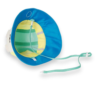 Chapeau Camper anti-uv Lion (vert jaune bleu)