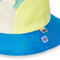 Chapeau Camper anti-uv Lion (vert jaune bleu)