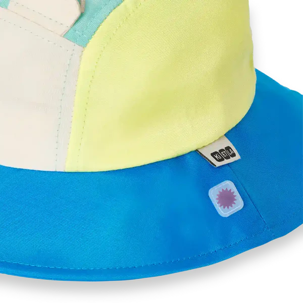 Chapeau Camper anti-uv Lion (vert jaune bleu)