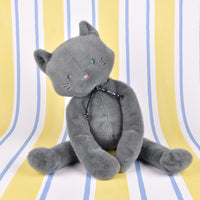 Peluche Chat 37cm (3 coloris)