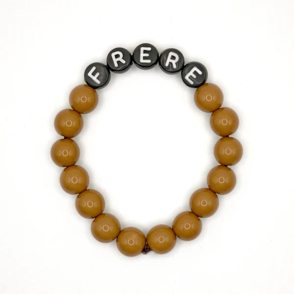 Bracelet Garçon- COOL BOY Marron choco 🤎 & Noir