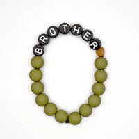 Bracelet Garçon - BROTHER Vert & Noir